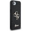 Etui Guess Fixed Glitter Big 4G do       iPhone 16E / 17E czarny